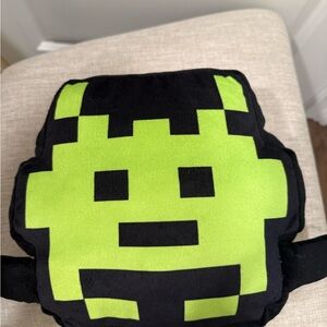 Green and Black Pixel Gaming Green Plush BMi Merchandise